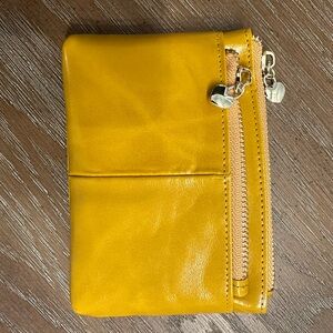 Cute unused yellow coin purse